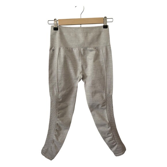 Fabletics Sync High-Waisted Leggings Perforated Side Light Grey Heather ~Small - Picture 5 of 12